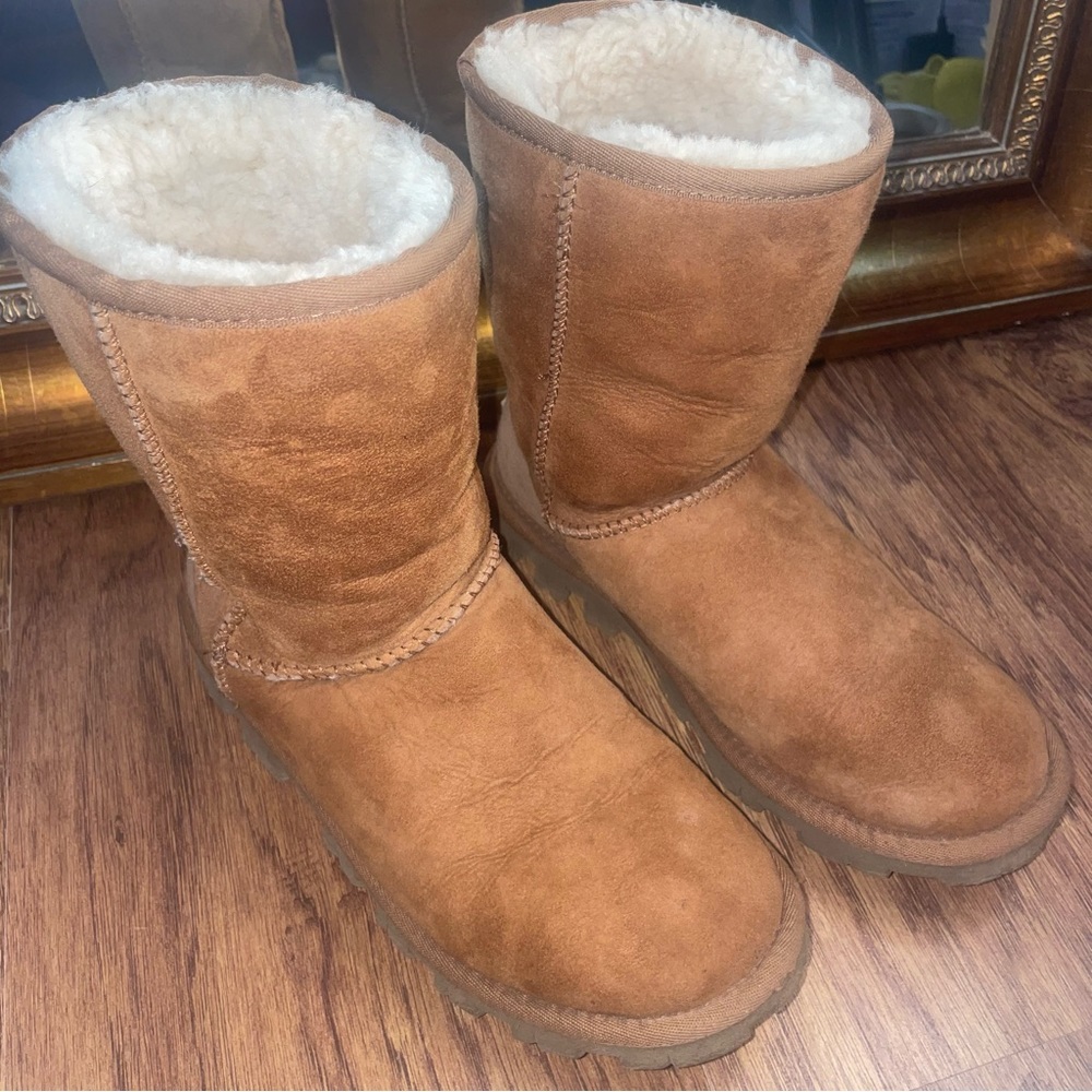 UGG Tan Ankle Boots
